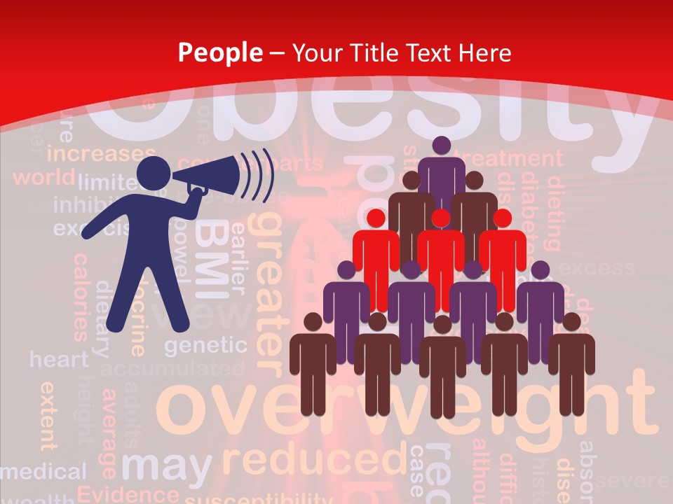 Concept Satiation Illustration PowerPoint Template