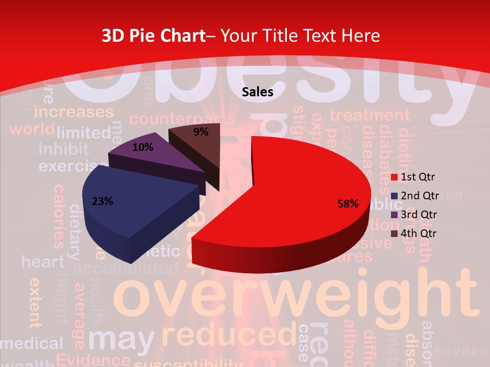 Concept Satiation Illustration PowerPoint Template