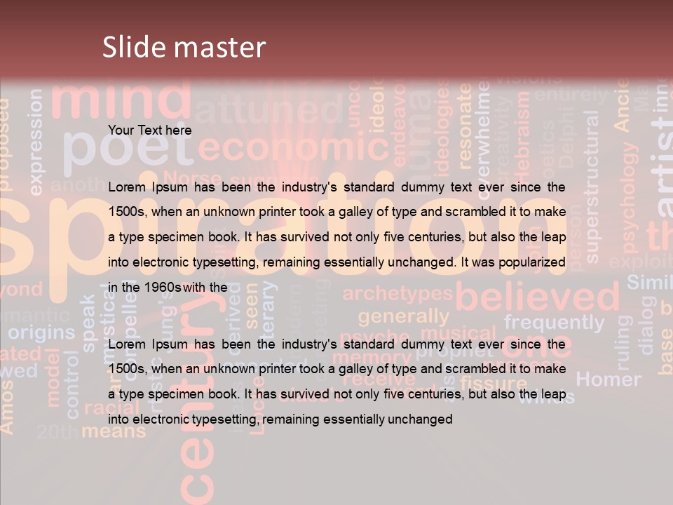 Definition Representation Modern PowerPoint Template