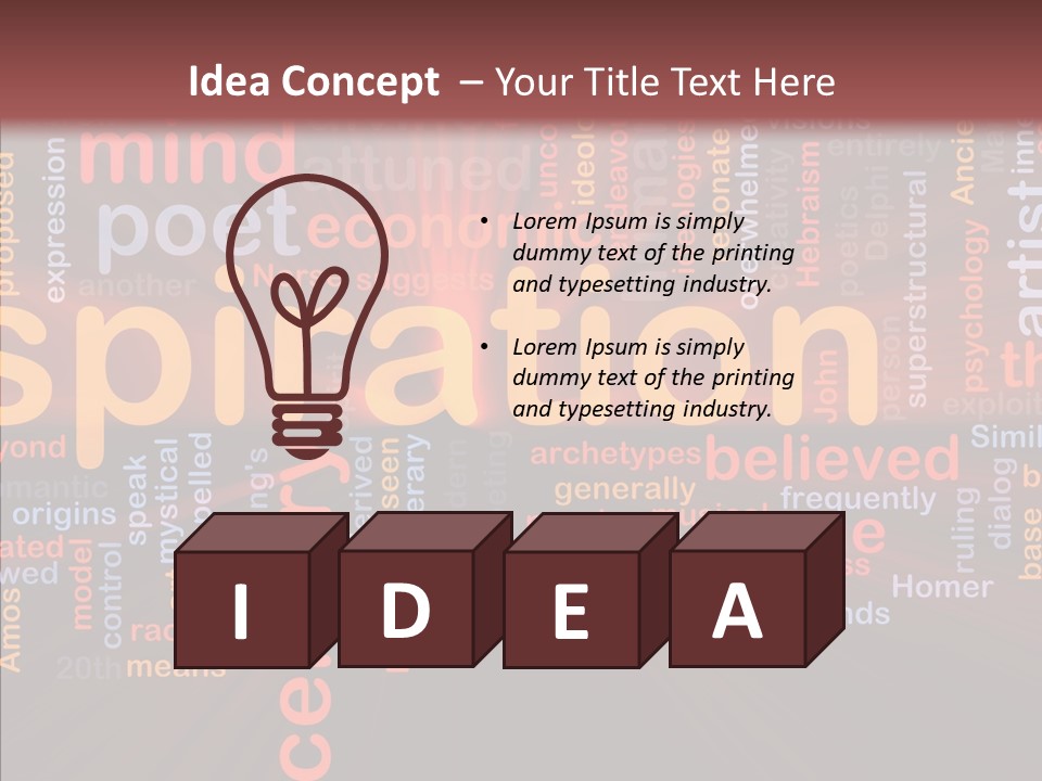 Definition Representation Modern PowerPoint Template