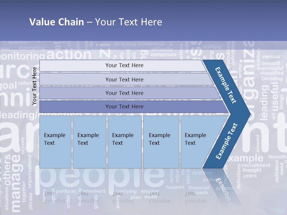 Organizing Background Directing PowerPoint Template