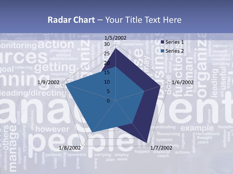 Organizing Background Directing PowerPoint Template