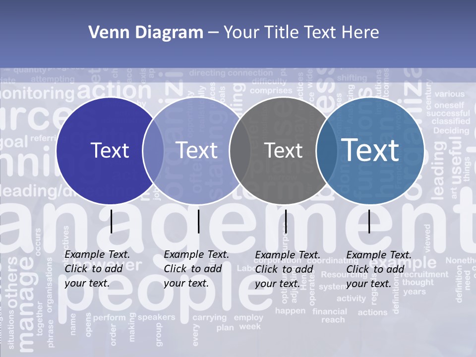 Organizing Background Directing PowerPoint Template
