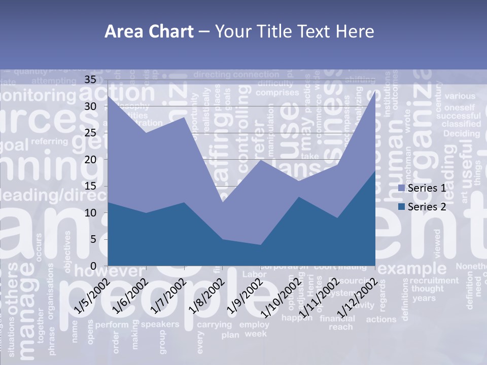 Organizing Background Directing PowerPoint Template