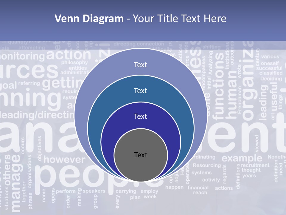 Organizing Background Directing PowerPoint Template