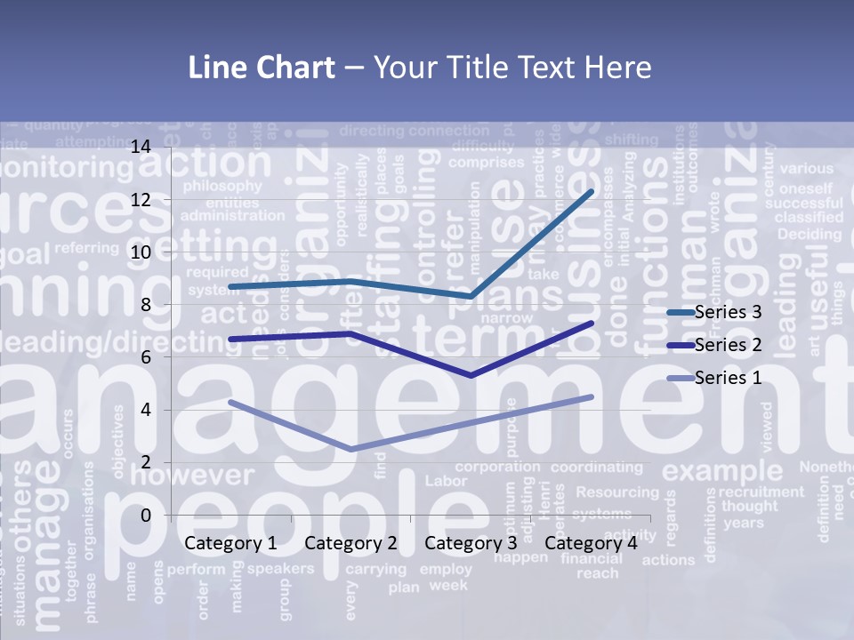Organizing Background Directing PowerPoint Template