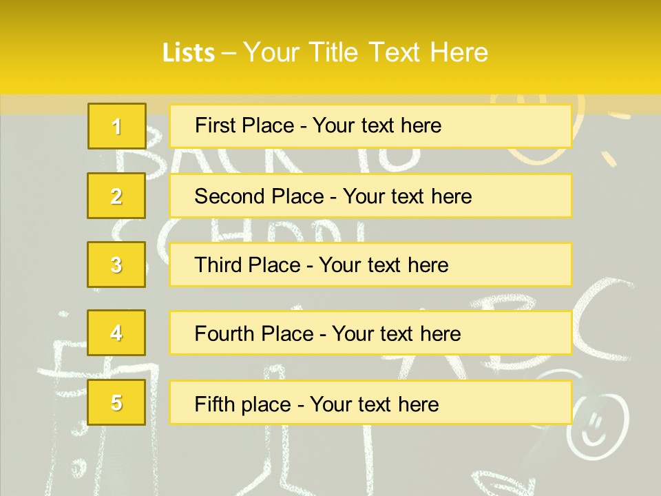 Blank Study Education PowerPoint Template