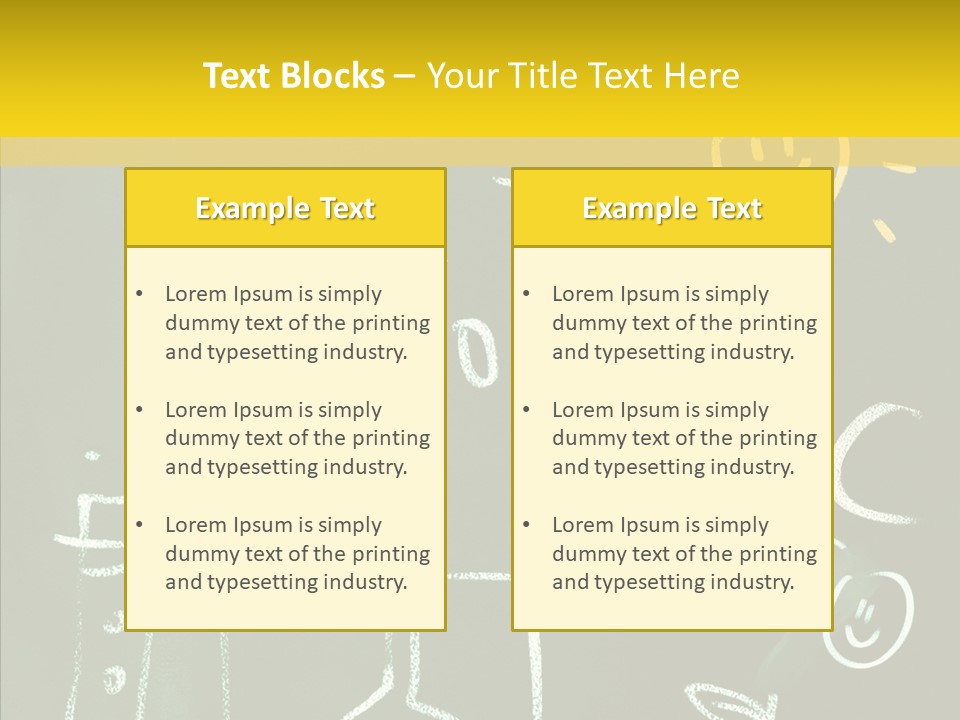 Blank Study Education PowerPoint Template
