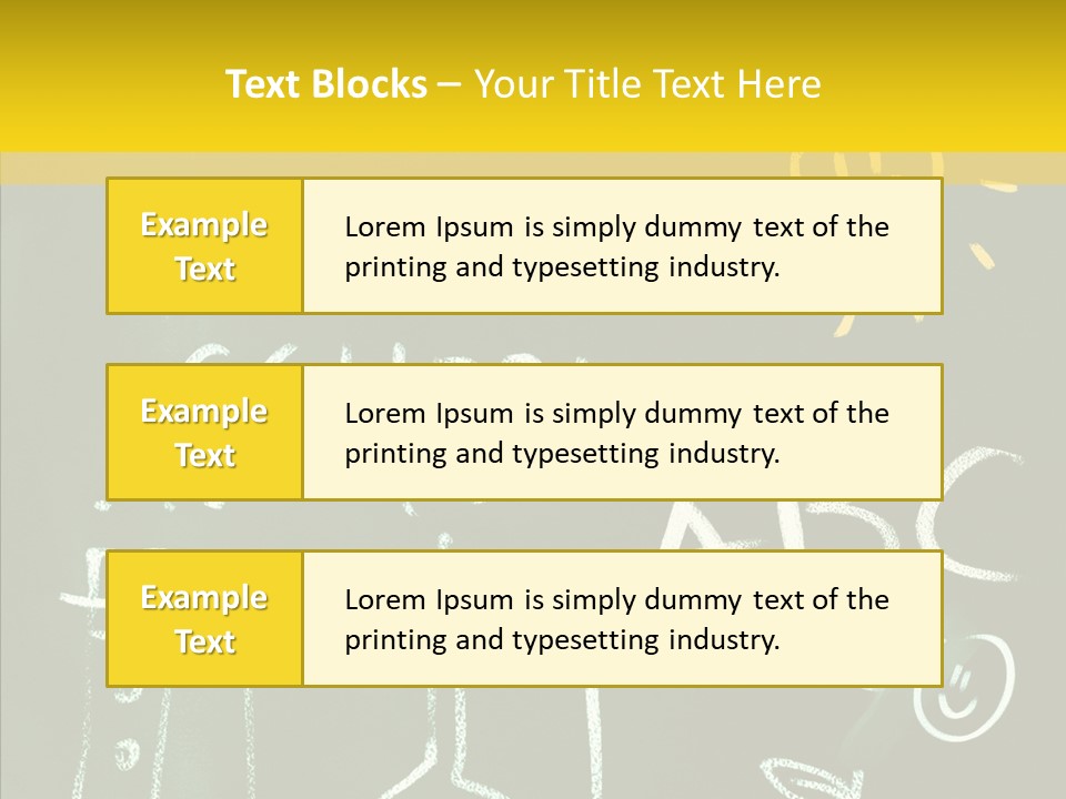 Blank Study Education PowerPoint Template
