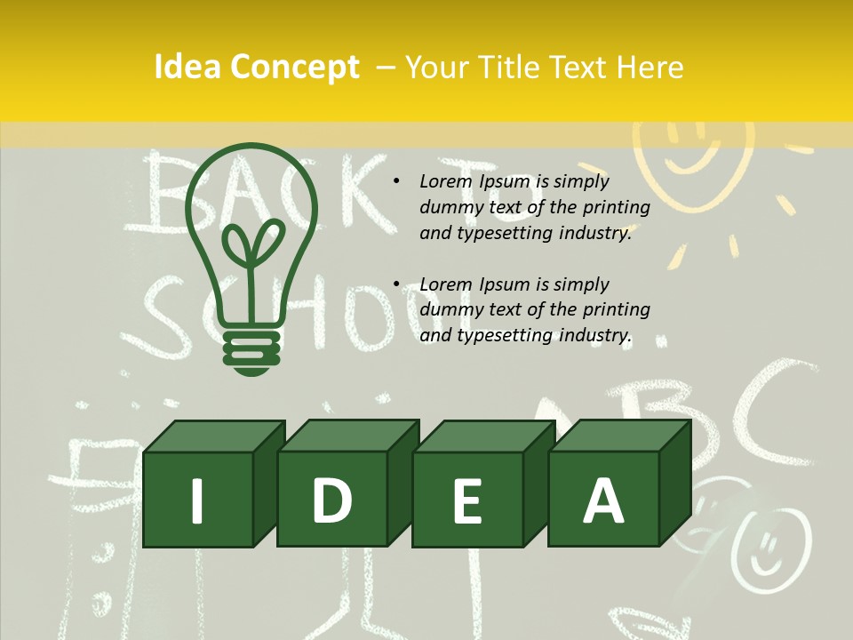 Blank Study Education PowerPoint Template