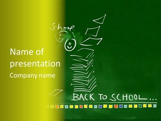 Doodle Student Write PowerPoint Template