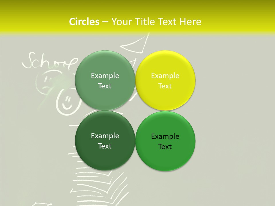 Doodle Student Write PowerPoint Template