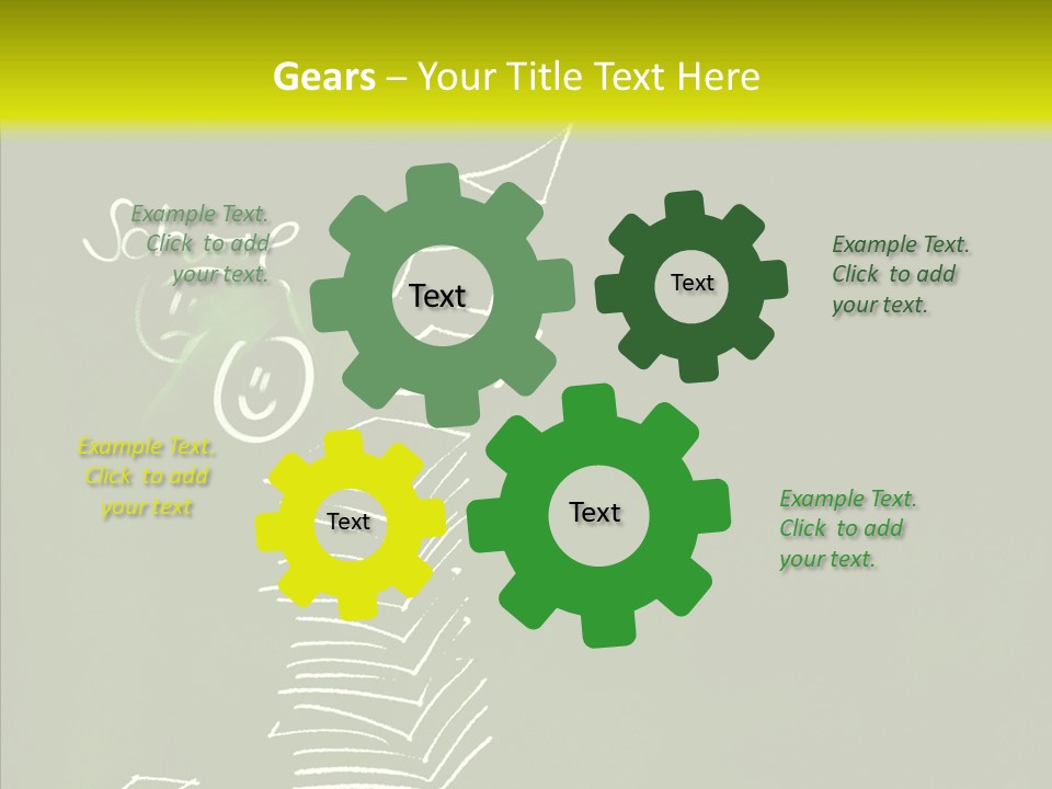 Doodle Student Write PowerPoint Template