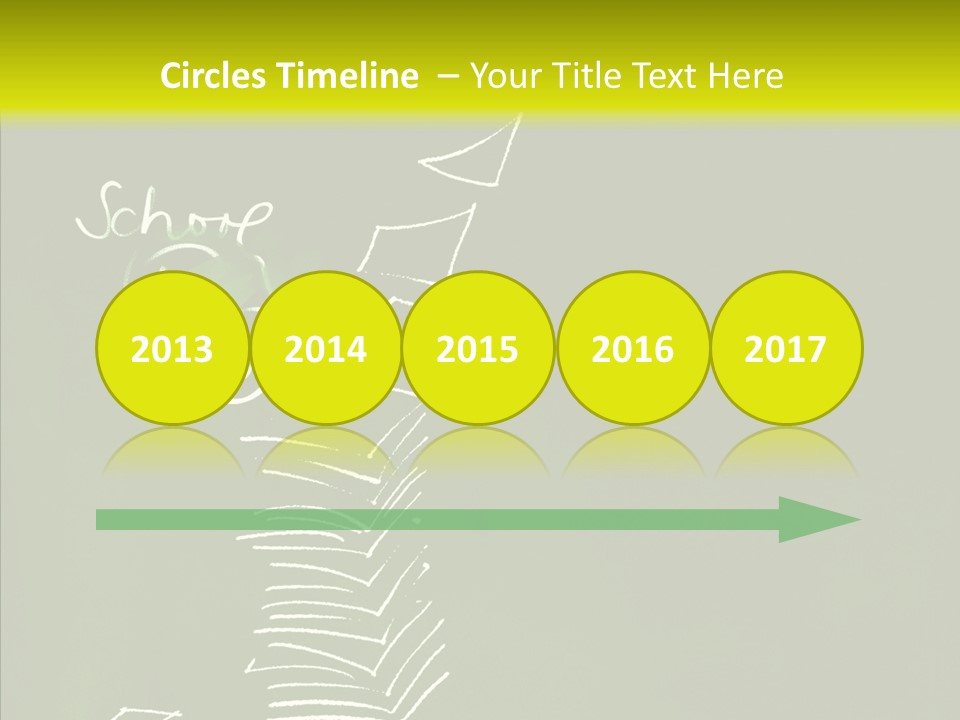 Doodle Student Write PowerPoint Template