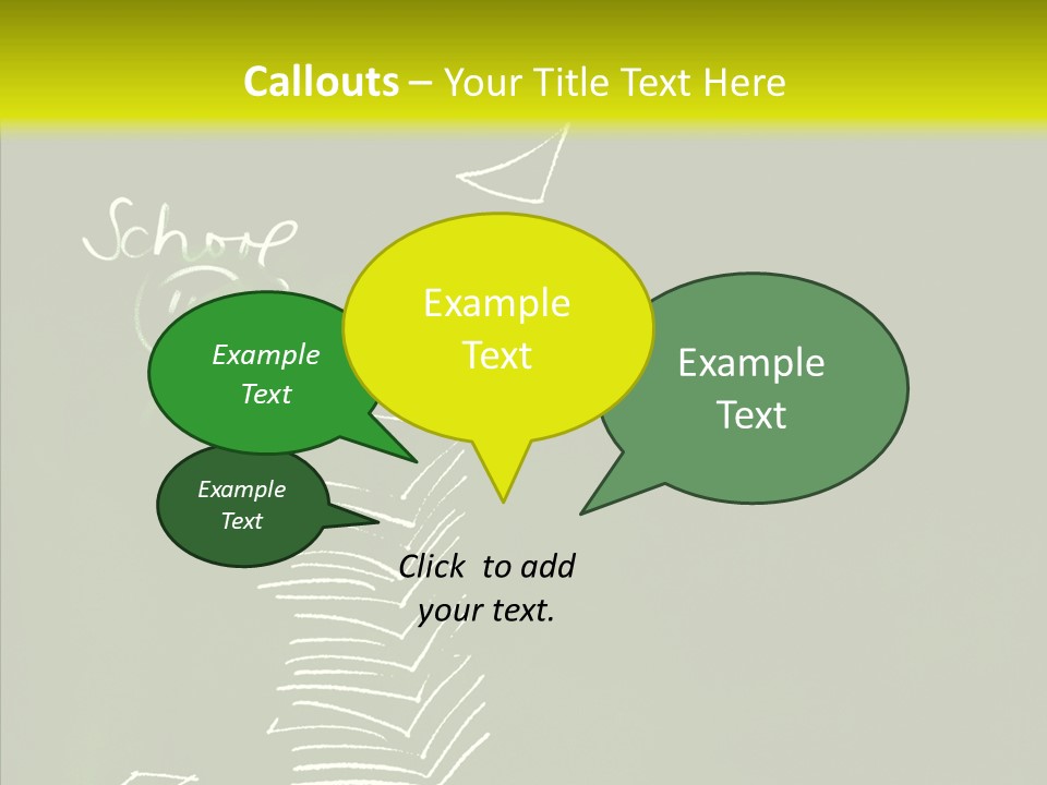 Doodle Student Write PowerPoint Template