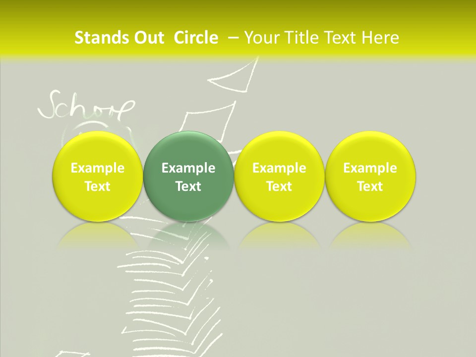 Doodle Student Write PowerPoint Template