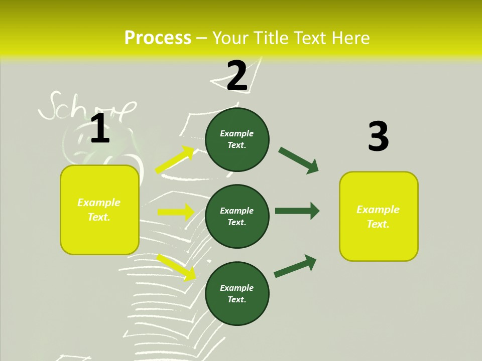 Doodle Student Write PowerPoint Template