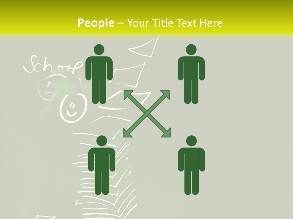 Doodle Student Write PowerPoint Template