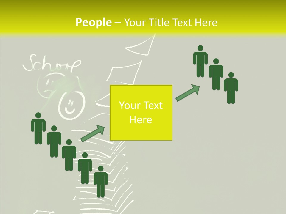 Doodle Student Write PowerPoint Template