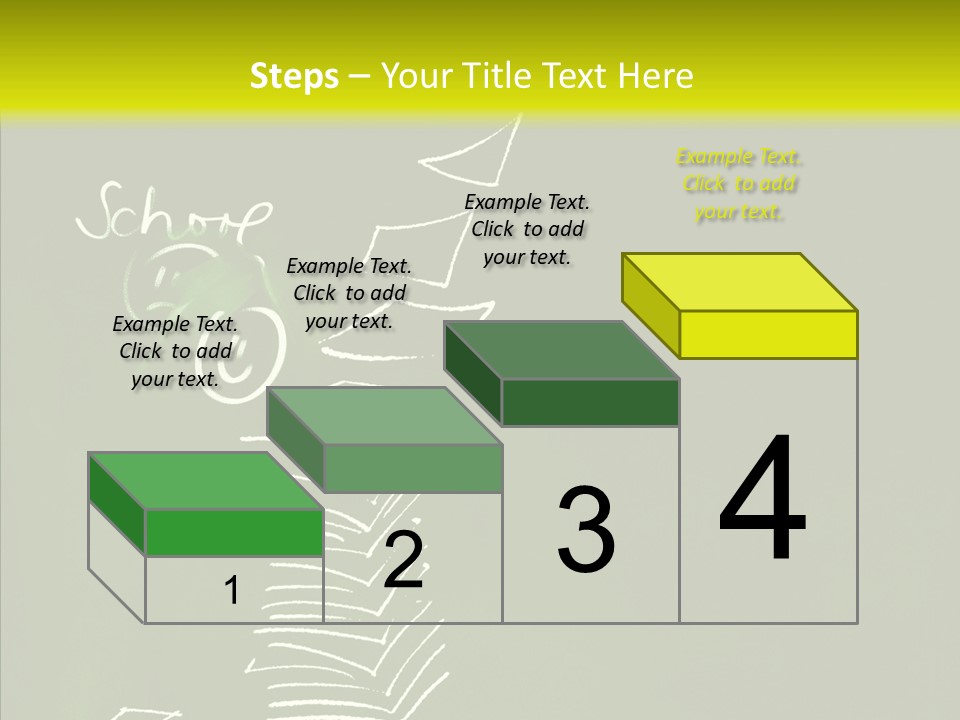 Doodle Student Write PowerPoint Template