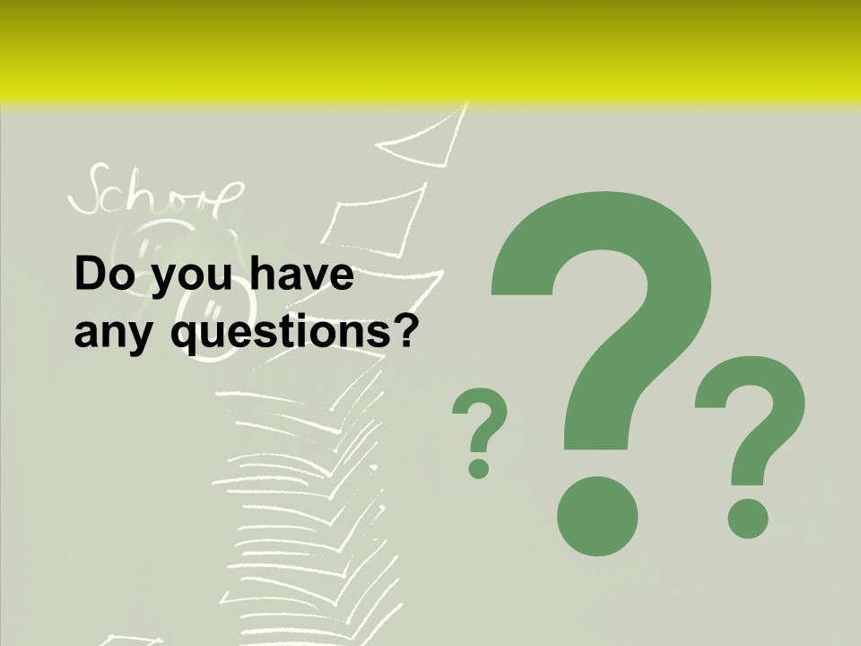 Doodle Student Write PowerPoint Template