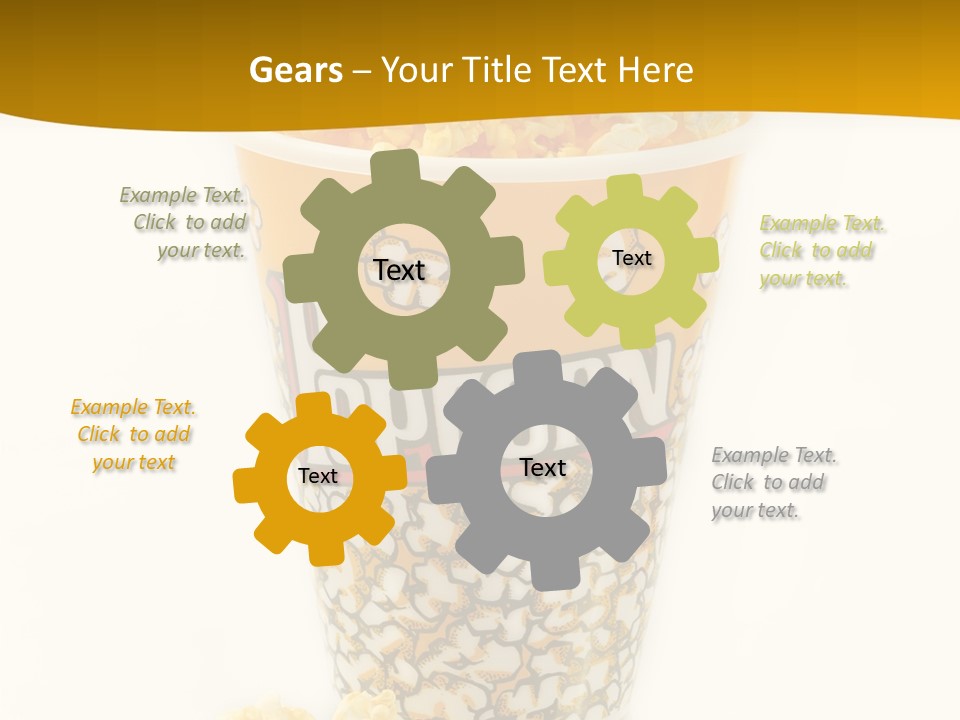 Show Box Butter PowerPoint Template