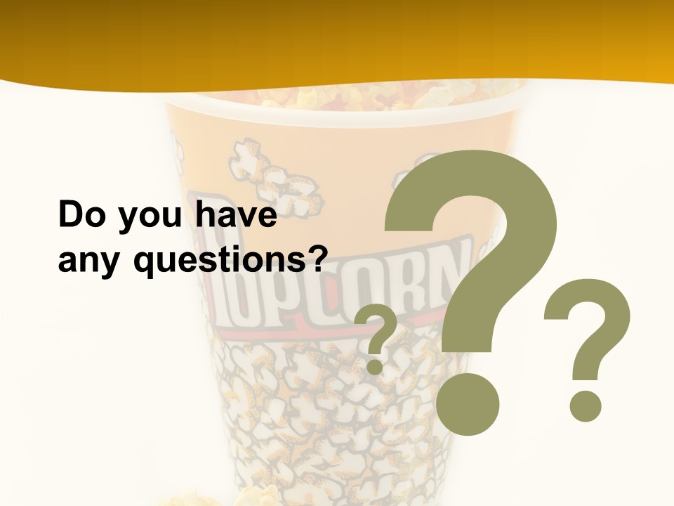 Show Box Butter PowerPoint Template