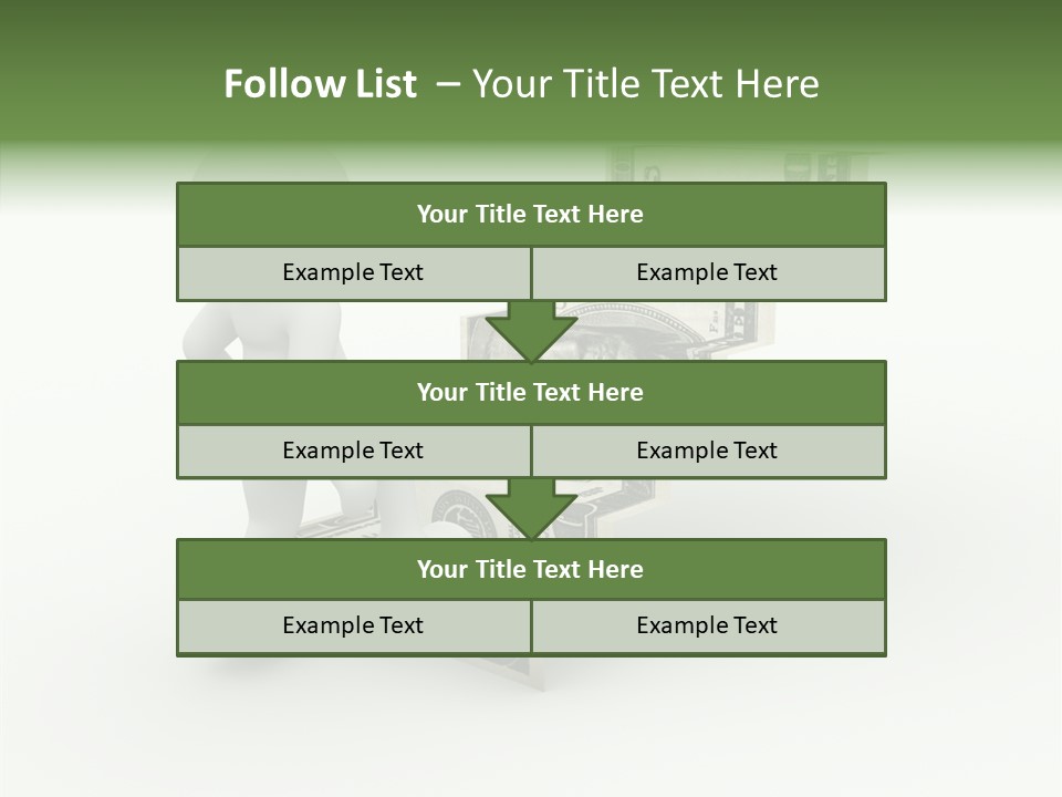 Chart Human Bill PowerPoint Template