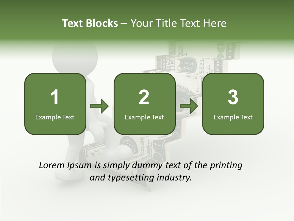 Chart Human Bill PowerPoint Template