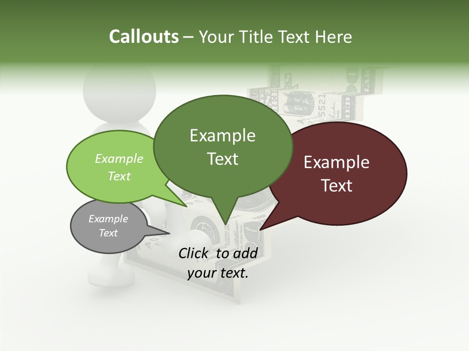 Chart Human Bill PowerPoint Template