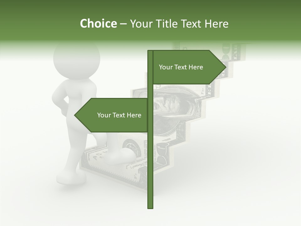 Chart Human Bill PowerPoint Template