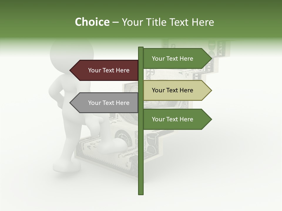 Chart Human Bill PowerPoint Template