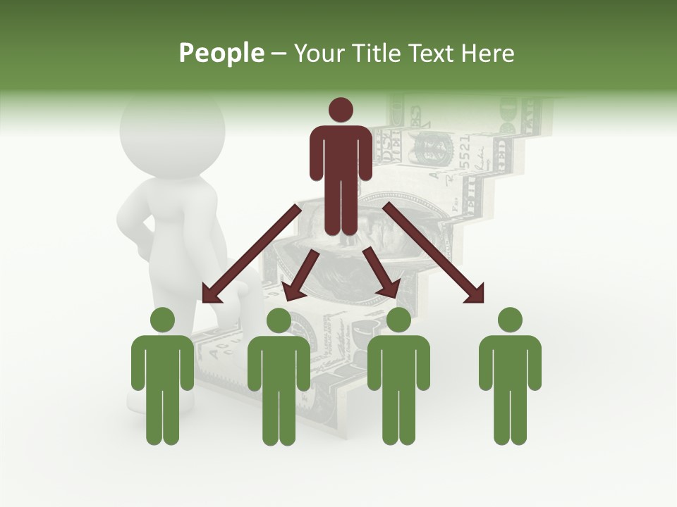 Chart Human Bill PowerPoint Template