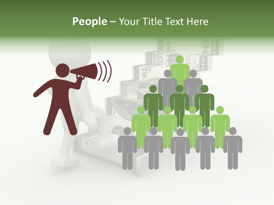 Chart Human Bill PowerPoint Template