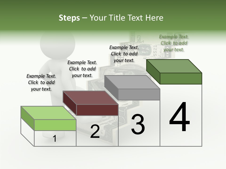 Chart Human Bill PowerPoint Template