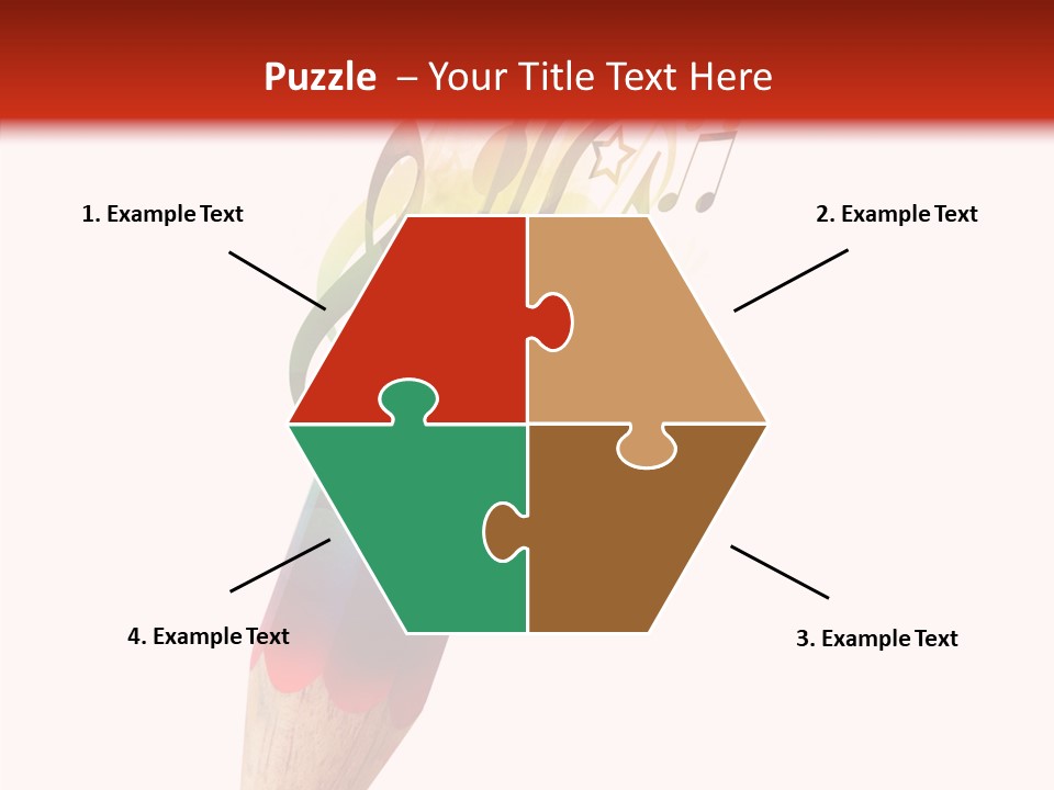 Music Sheet Swirl PowerPoint Template