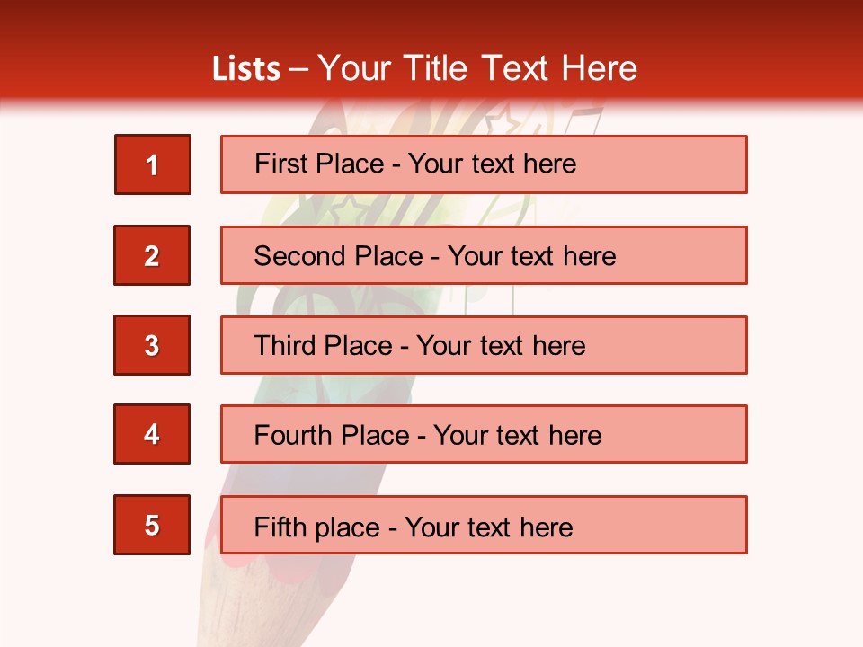 Music Sheet Swirl PowerPoint Template