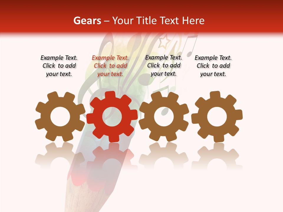 Music Sheet Swirl PowerPoint Template