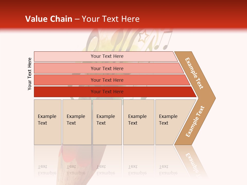 Music Sheet Swirl PowerPoint Template