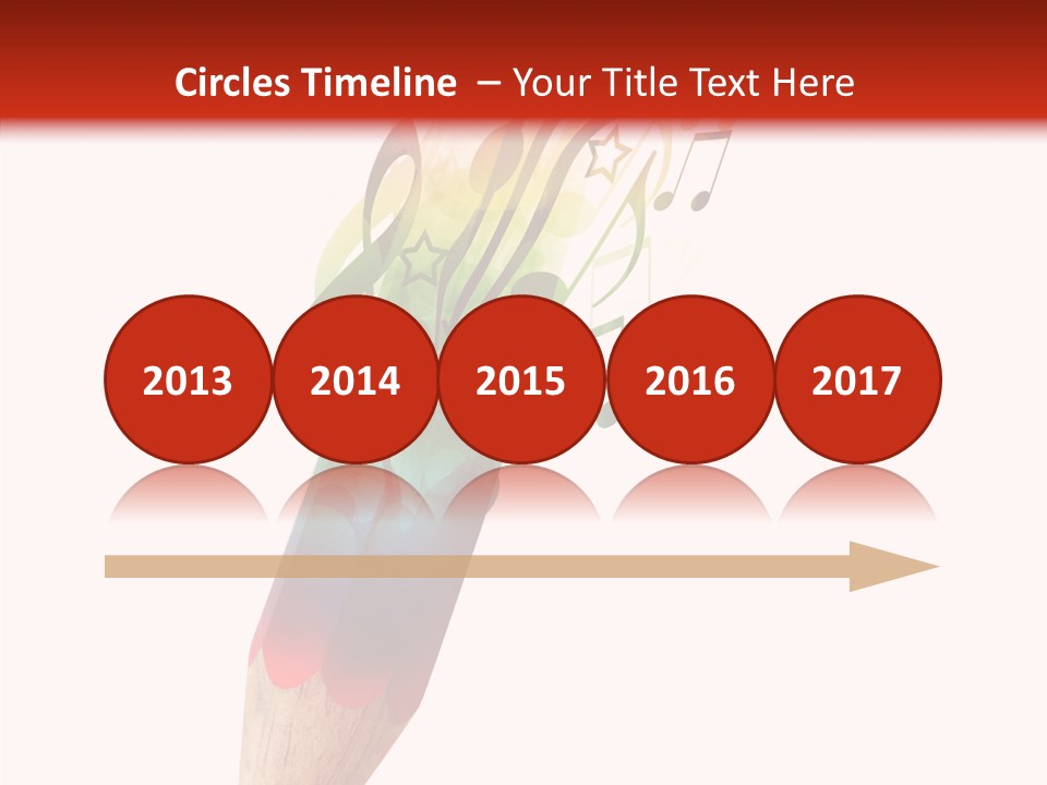 Music Sheet Swirl PowerPoint Template