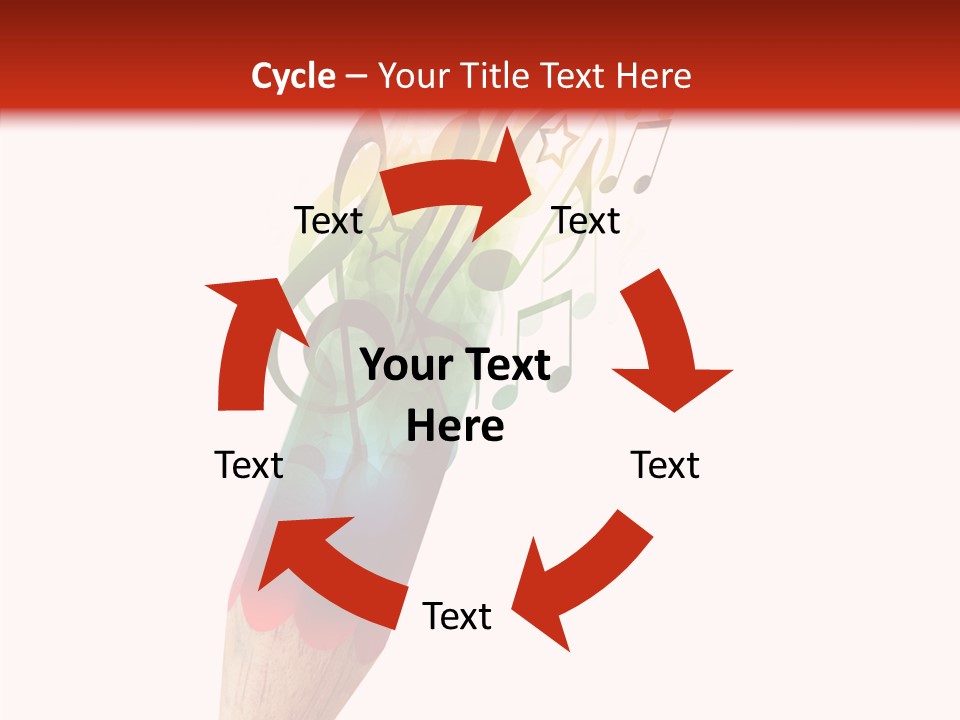 Music Sheet Swirl PowerPoint Template