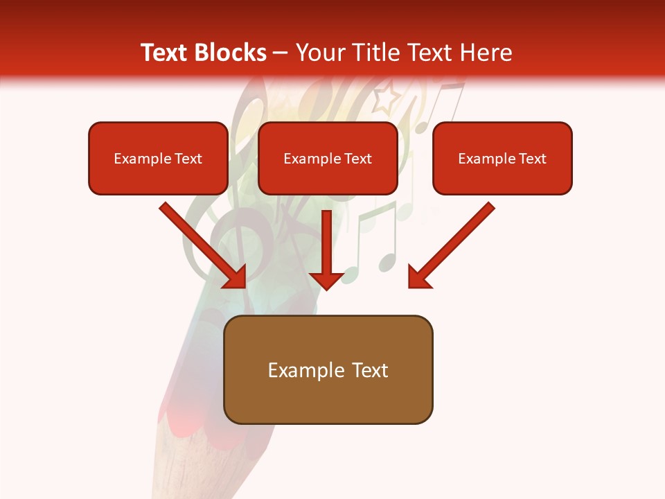 Music Sheet Swirl PowerPoint Template