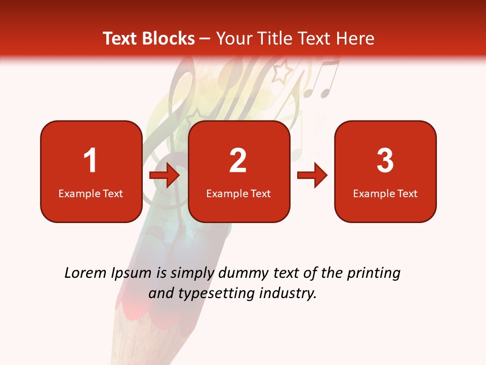 Music Sheet Swirl PowerPoint Template
