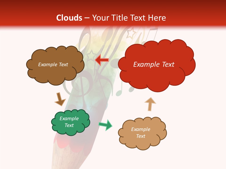Music Sheet Swirl PowerPoint Template