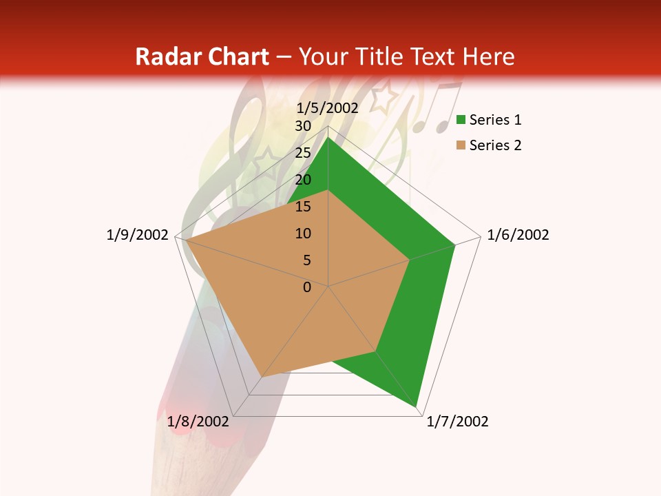 Music Sheet Swirl PowerPoint Template