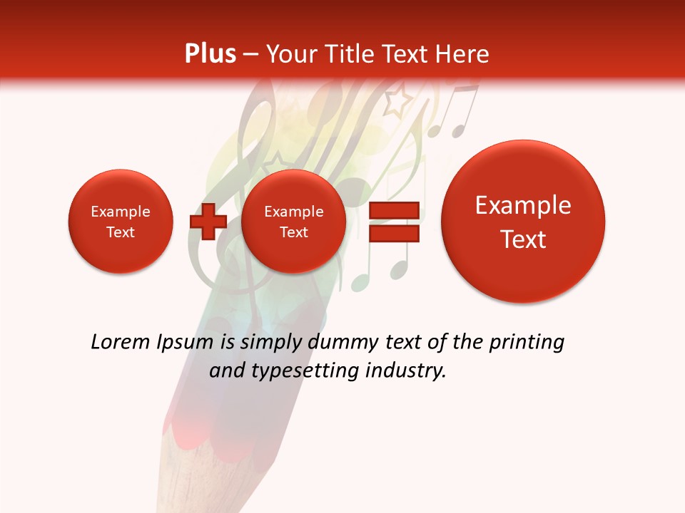 Music Sheet Swirl PowerPoint Template