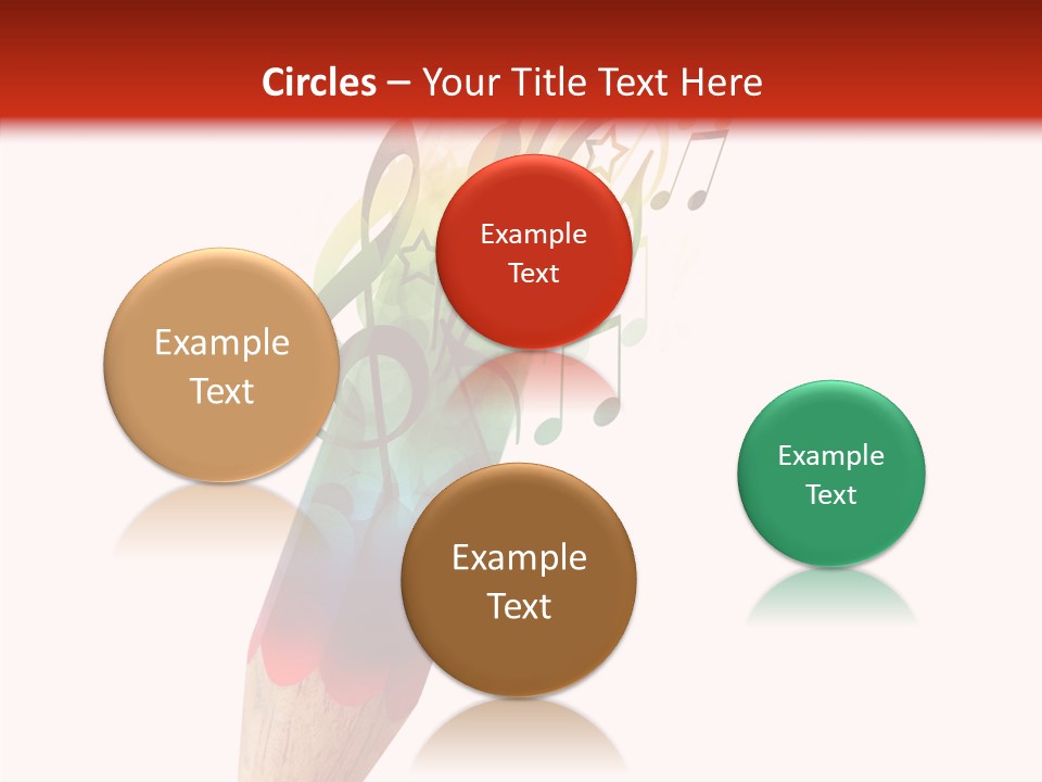 Music Sheet Swirl PowerPoint Template