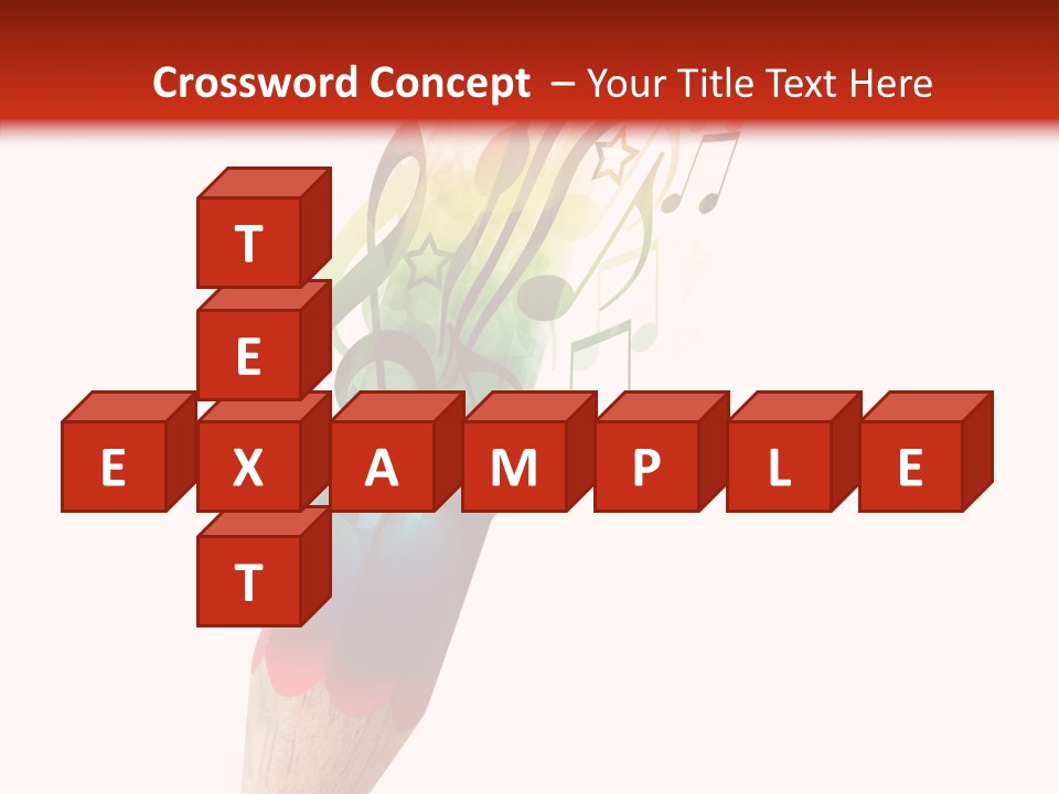 Music Sheet Swirl PowerPoint Template