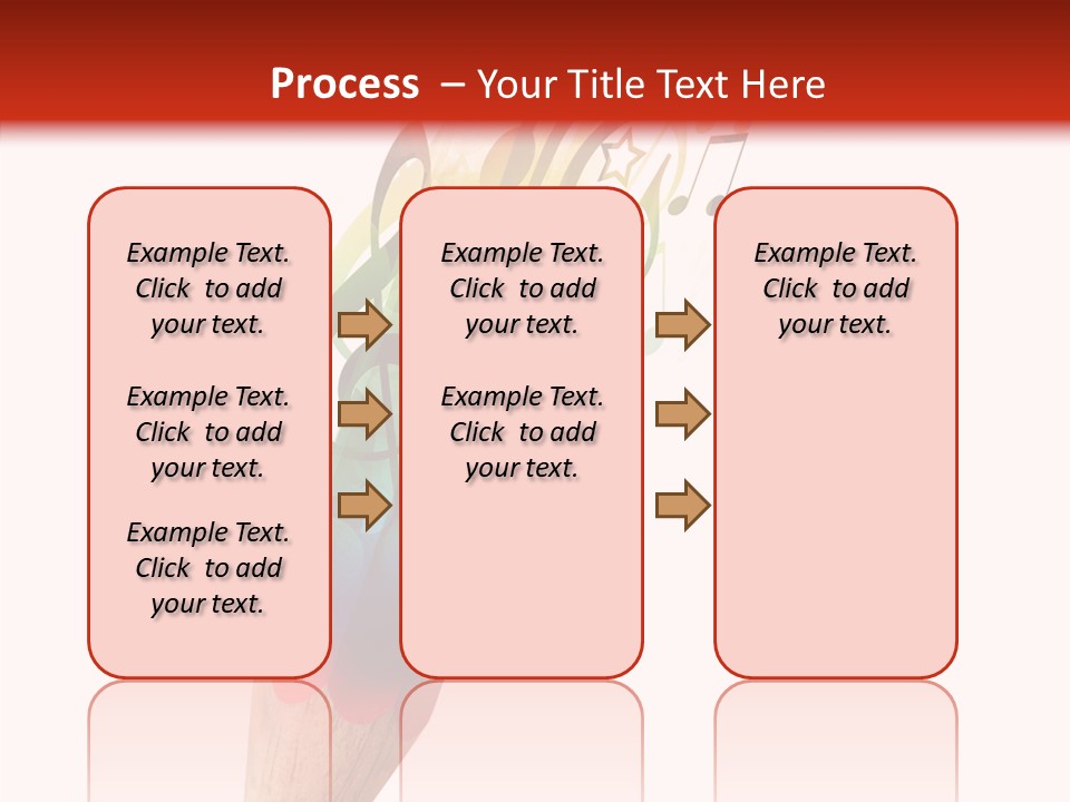 Music Sheet Swirl PowerPoint Template