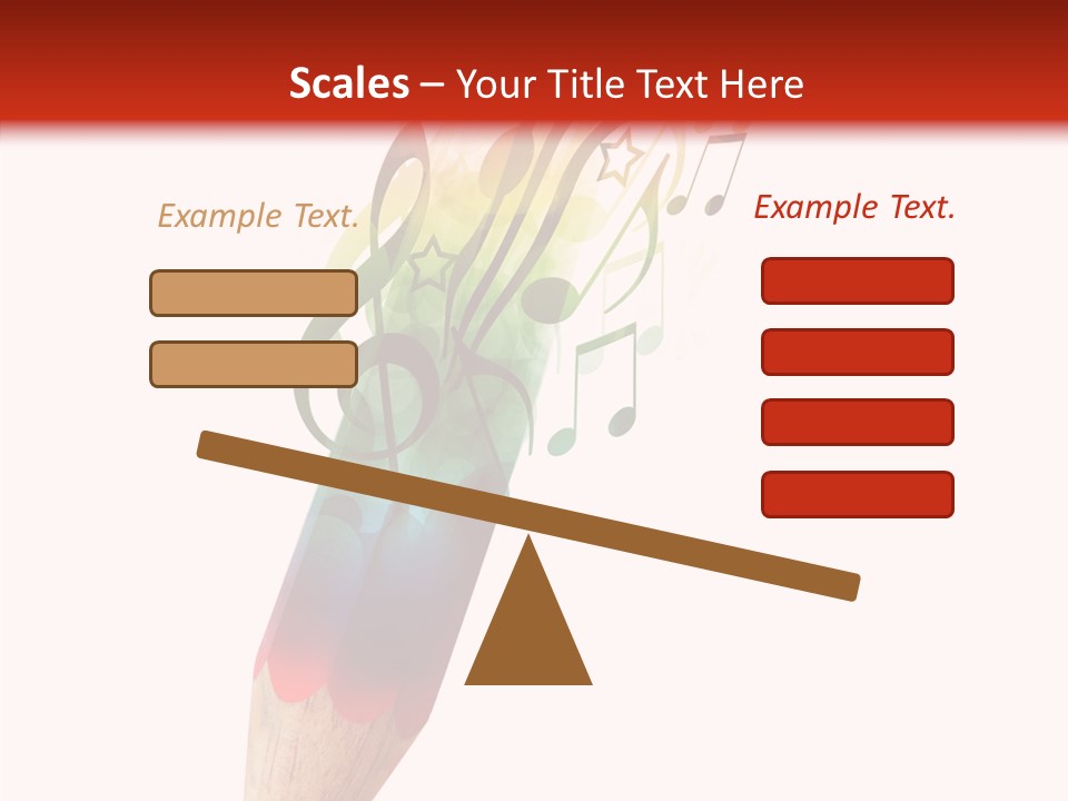 Music Sheet Swirl PowerPoint Template